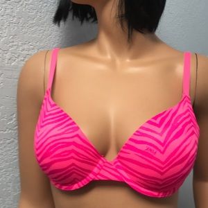 Pink By Victoria Secret Push Up Bra S 34C